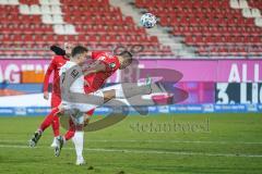 3. Liga - FSV Zwickau - FC Ingolstadt 04 - Dennis Eckert Ayensa (7, FCI) Stanic Jozo (6 Zwickau)