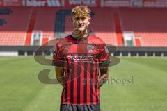 Calvin Brackelmann (17, FCI) ; FC Ingolstadt 04; 3.Liga, Porträttermin 2022/2023,