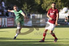 Kreisliga - Saison 2023/2024 - FC Gerolfing - Türk SV Ingolstadt - Flaur Bashota grün Gerolfing - Foto: Meyer Jürgen