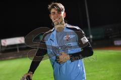 Toto-Pokal; ATSV Erlangen - FC Ingolstadt 04; Sieg Jubel Freude Torwart Markus Ponath (40, FCI)
