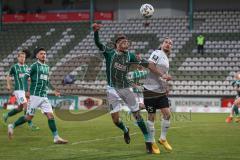 3. Liga - VfB Lübeck - FC Ingolstadt 04 - Akono Cyrill (14 Lübeck) Jonatan Kotzke (25 FCI)