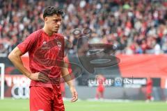 3. Liga; FC Ingolstadt 04 - SSV Jahn Regensburg; vor dem Spiel Dennis Kaygin (10, FCI)