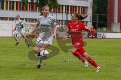 DFB Pokal Frauen Runde 1- Saison 2020/2021 - FC Ingolstadt 04 - SG99 Andernach - Reischmann Stefanie (#21 FCI) - Schuhmacher Magdalena weiss Andernacht - Foto: Meyer Jürgen