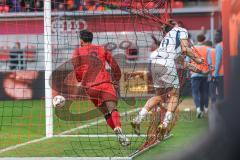 3. Liga; FC Ingolstadt 04 - TSG Hoffenheim II; Tor Jubel Treffer Fredrik Carlsen (8, FCI) Petersson Lukas (1 TSG) Hör Yannis (16 TSG)