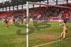 3. Liga; FC Ingolstadt 04 - TSG Hoffenheim II; Elfmeter Ausgleich 2:2 Marcel Costly (22, FCI) Petersson Lukas (1 TSG)