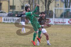Bezirksliga - Saison 2024/25 - FC Gerolfing - FC Fatih Ingolstadt - Christian Träsch (Nr.3 - FC Gerolfing) - Ugur Genc (Nr.77 - FC Fatih) - Foto: Meyer Jürgen