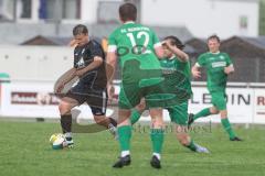Bezirksliga - Saison 2024/25- TSV Gaimersheim - FC Gerolfing - Denis Janjic (Nr.31 - TSV Gaimersheim) - Bastian Heigl (Nr.2 - FC Gerolfing) - Foto: Meyer Jürgen