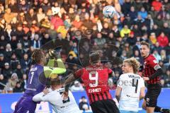 3. Liga; FC Ingolstadt 04 - TSV 1860 München; Torchance Tobias Schröck (21, FCI) Hiller Marco (1 TSV) Patrick Schmidt (9, FCI) Lang Niklas (3 TSV) Verlaat Jesper (4 TSV)