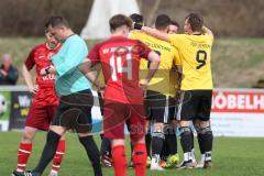 Kreisklasse - Saison 2023/24 -  SV Zuchering - TSV Lichtenau - Peer Wittmer gelb Lichtenau schiesst den 0:1 Führungstreffer - jubel - Foto: Meyer Jürgen