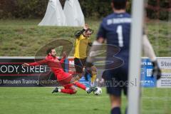Kreisliga - Saison 2026/27 - SV Zuchering - FC Hitzhofen/Oberzell - Nico Ziegler rot Zuchering - Alexander Thomas gelb Hitzhofen -  Foto: Meyer Jürgen