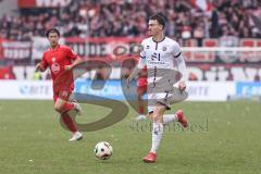 3. Liga; Rot-Weiss Essen - FC Ingolstadt 04; Dennis Borkowski (7, FCI) Mizuta Kaito (24 RWE)