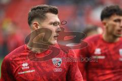 3. Liga; FC Ingolstadt 04 - TSV 1860 München; vor dem Spiel Jonas Scholz (15, FCI)