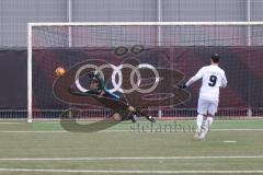 AUDI - Schanzer Amateur Cup - Halbfinale 2 - Saison 2024/25 - TSV Lichtenau - SV Hundszell - Elfmeter schiessen - Tim Liesegang weiss Hundszell verschiesst - Daniel Stelzer Torwart Lichtenau hält den Schuss - XXXXX - Foto: Meyer Jürgen