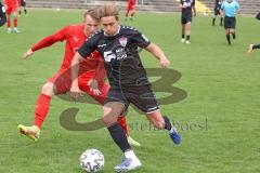 Bayernliga Süd - Saison 2021/2022 - FC Ingolstadt 04 II - TürkAugsburg - Meikis Fabio (#19 FCI) rot - Foto: Meyer Jürgen