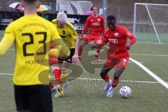 Bayernliga Süd - Saison 2022/2023 - FC Ingolstadt 04 - SV Kirchanschöring - Mussa Fofanah (Nr.7 - FCI II) - Schmitzberger Luca gelb Kirchanschöring - Foto: Meyer Jürgen