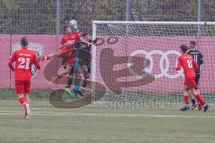 Landesliga Bayern Süd - U17 - B-Junioren -  FC Ingolstadt 04 II - ASV Cham - Der 0:1 Führungstreffer durch Sülejmani  Jahi rot Cham - jubel - Neumayer Patrik Torwart FCI -  Foto: Meyer Jürgen