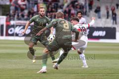 3. Liga; VfB Stuttgart 2 - FC Ingolstadt 04; David Kopacz (29, FCI) Benjamin Kanuric (8, FCI) Laupheimer Lukas (18 VFB)