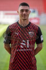 Felix Keidel (43, FCI); FC Ingolstadt 04;
3.Liga, Porträttermin 2023/2024