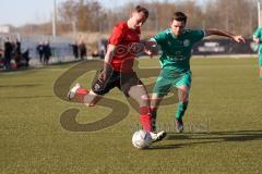 Bayernliga Nord - Saison 2023/24 - FC Ingolstadt 04 II - TSV Neudrossenfeld - Fabio Riedl (Nr.24 - FCI) - Seiter Mikel grün Neudrossenfeld - Foto: Meyer Jürgen