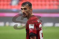 3.Liga - Saison 2022/2023 - FC Ingolstadt 04 -  - SV Waldhof-Mannheim - Arian Llugiqi (Nr.25 - FCI) - Foto: Meyer Jürgen