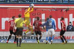 3. Liga - Hansa Rostock - FC Ingolstadt 04 - hält sicher, Torwart Fabijan Buntic (24, FCI)