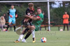 Testspiel - 2. Bundesliga - VfB Eichstätt - FC Ingolstadt 04 - Hawkins Jaren (20 FCI) Philipp Federl (Nr.16 - VfB) Zweikampf