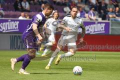 3.Liga - Saison 2022/2023 - Erzgebirge Aue - FC Ingolstadt 04 - Patrick Schmidt (Nr.9 - FCI)ä -  - Foto: Meyer Jürgen