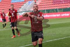 3. Liga - FC Bayern 2 - FC Ingolstadt 04 - Tor, 2:1 Jubel, Fatih Kaya (9, FCI)