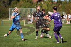 Kreisliga - Saison 2026/27 - SV Hundszell - SV Menning - Marc Zimmer TW Menning - Manuel Wittmann blau Hundszell - Foto: Meyer Jürgen