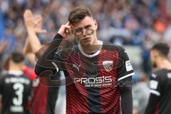 2. Fußball-Liga - Saison 2021/2022 - FC Ingolstadt 04 - Hamburger SV - Thomas Keller (#27 FCI) - Foto: Meyer Jürgen