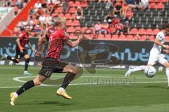 3.Liga - Saison 2022/2023 - FC Ingolstadt 04 -  1. FC Saarbrücken - Kristensen Tobias Bech (Nr.11 FCI) - Foto: Meyer Jürgen