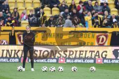 3. Liga; Dynamo Dresden - FC Ingolstadt 04; Cheftrainerin Sabrina Wittmann (FCI) vor dem Spiel