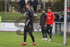 Toto-Pokal; ATSV Erlangen - FC Ingolstadt 04; vor dem Spiel Torwart Maurice Dehler (46, FCI)
