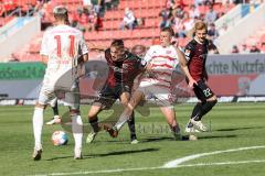 2.BL; FC Ingolstadt 04 - Fortuna Düsseldorf; Filip Bilbija (35, FCI) Piotrowski Jakub (8 DUS)