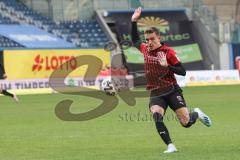 3. Liga - Hansa Rostock - FC Ingolstadt 04 - Dennis Eckert Ayensa (7, FCI)