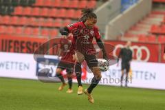 3. Fußball-Liga - Saison 2020/2021 - FC Ingolstadt 04 - FC Viktoria Köln - Ganiggia Ginola Elva (#14,FCI)  - Foto: Meyer Jürgen