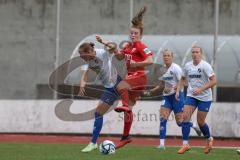 2. Fußball-Liga - Frauen - Saison 2023/2024 - FC Ingolstadt 04 - SC Sand - Lea Wolski (Nr.6 - FCI Frauen) - Bohnen Amelie weiss Sand - Foto: Meyer Jürgen