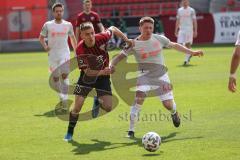 3. Liga - FC Bayern 2 - FC Ingolstadt 04 - Filip Bilbija (35, FCI) Waidner Dennis (44 FCB)