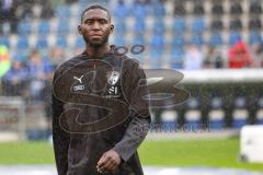 3. Liga; Arminia Bielefeld - FC Ingolstadt 04; vor dem Spiel Daouda Beleme (9, FCI)