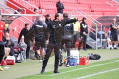 3.Liga - Saison 2022/2023 - FC Ingolstadt 04 -  - SV Waldhof-Mannheim - Cheftrainer Rüdiger Rehm (FCI) -  Foto: Meyer Jürgen