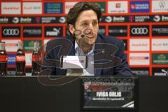 3.Liga - Saison 2022/2023 - FC Ingolstadt 04 -  - Pressekonferenz - Sportdirektor Ivica Grlic (FCI) -  - Foto: Meyer Jürgen