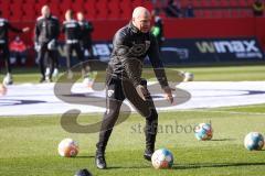 2.BL; FC Ingolstadt 04 - SV Sandhausen; vor dem Spiel Co-Trainer Mike Krannich (FCI)