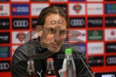 2.BL; FC Ingolstadt 04 - Training, neuer Cheftrainer Rüdiger Rehm, Pressekonferenz, Cheftrainer Rüdiger Rehm (FCI)