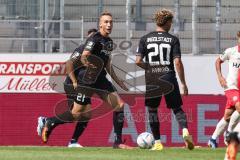 3. Liga; Rot-Weiss Essen - FC Ingolstadt 04; Tobias Schröck (21, FCI) Hawkins Jalen (20 FCI)