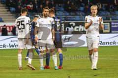 3. Liga; SV Waldhof Mannheim - FC Ingolstadt 04; Pascal Testroet (37, FCI) Tobias Bech (11, FCI)