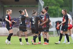 2. Bundesliga Frauen - Saison 2024/25 - FC Ingolstadt 04 Frauen - FSV Gütersloh - Der 1:1 Ausgleichtreffer durch Emma Kusch (Nr.9 - FCI Frauen) - jubel - XXXXX - Foto: Meyer Jürgen
