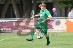 Bezirksliga - Saison 2024/25 - FC Gerolfing - SV Waldeck-München - Lukas Achhammer (Nr.9 - FC Gerolfing) - XXXXX - Foto: Meyer Jürgen