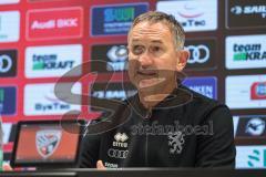 3. Liga; FC Ingolstadt 04 - MSV Duisburg; Pressekonferenz Interview Cheftrainer Achim Beierlorzer (FCI)