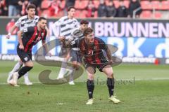 3. Liga; FC Ingolstadt 04 - SV Sandhausen; Elfmeter Tor Jubel Treffer 2:1 Sebastian Grönning (11, FCI)