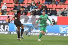 3. Liga; FC Ingolstadt 04 - 
SV Sandhausen; Lukas Fröde (34, FCI)